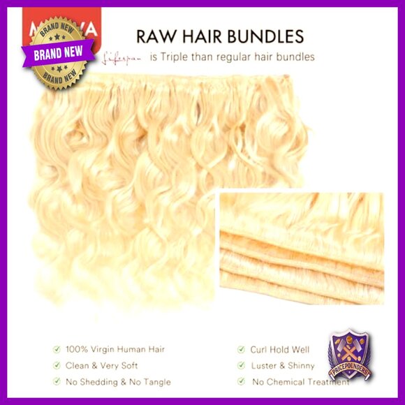 Human Hair Extensions Body Wave 18 Inch 3 Bundles Virgin Brazilian main image 2
